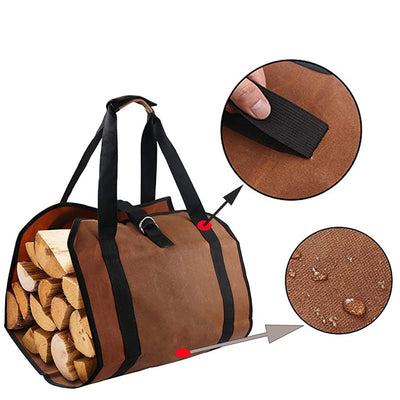 Bolsa Portátil para Leña Exterior Resistente y Duradera - Image 21
