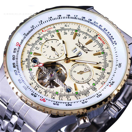 Reloj Mecánico Tourbillon Hueco de Diseño Casual con Esfera Grande - Image 8