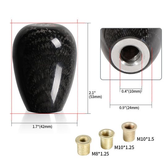 Cabezal de Cambios en Fibra de Carbono para Modificación Automotriz - Image 11