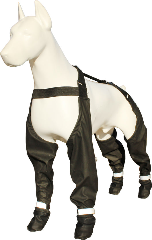 Botines Impermeables para Mascotas con Cinturón Elástico y Reflectivos - Image 24