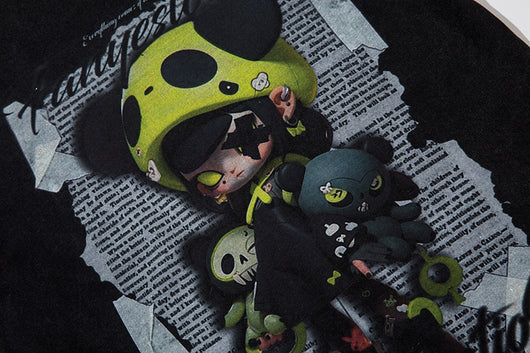 Camiseta Estampada Cartoon Depresivo para Hombre - Image 25