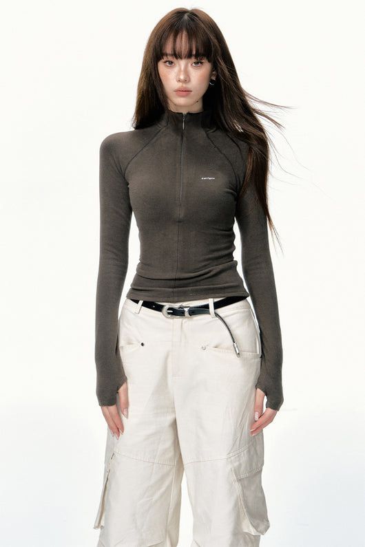 Blusa Básica de Dralon Estilo Americano para Mujer - Image 12