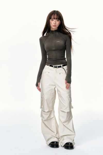 Blusa Básica de Dralon Estilo Americano para Mujer - Image 15
