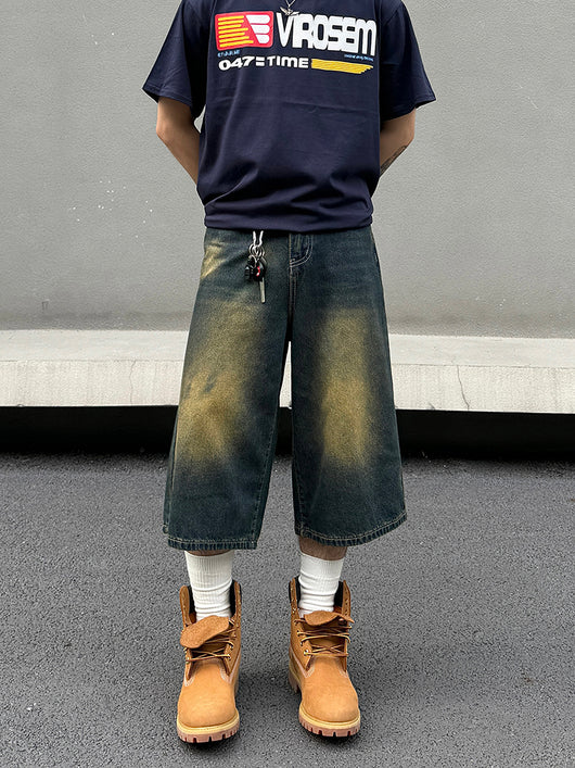 Jeans Cropped Desgastados Premium para Hombre - Image 15