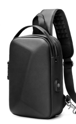Bolsa Crossbody para Hombre con Carga USB, Impermeable y Antirrobo - Compatible con iPad 10.2" - Image 12