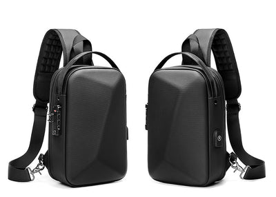 Bolsa Crossbody para Hombre con Carga USB, Impermeable y Antirrobo - Compatible con iPad 10.2" - Image 17