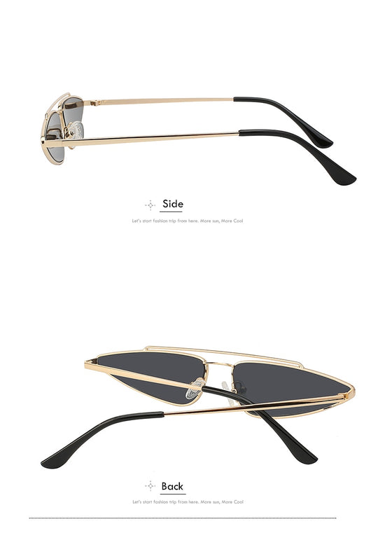 Gafas de Sol Vintage con Doble Marco Metálico - Image 13