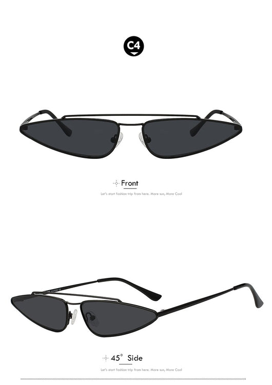 Gafas de Sol Vintage con Doble Marco Metálico - Image 16