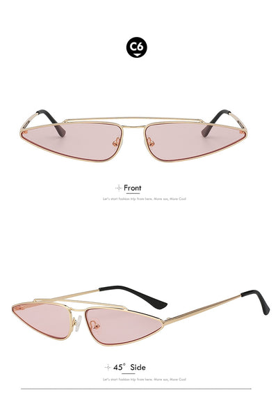Gafas de Sol Vintage con Doble Marco Metálico - Image 18