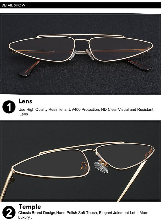 Gafas de Sol Vintage con Doble Marco Metálico - Image 19