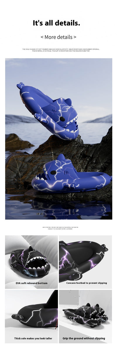 Pantuflas Tiburón de Suela Suave - Image 10