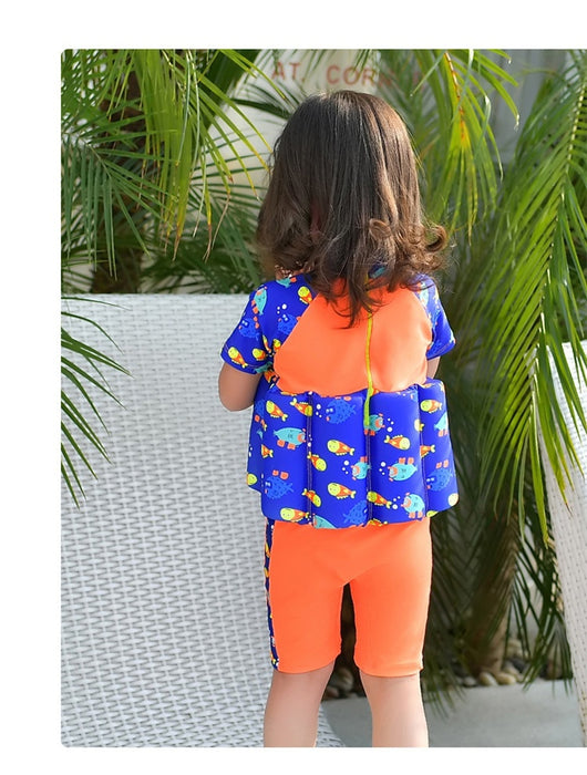 Traje de Baño Flotador para Bebés y Niñas - Enterizo de Seguridad Acuática - Image 15
