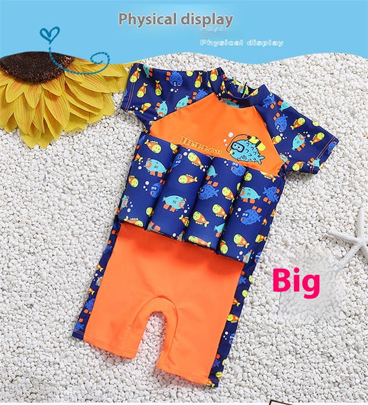 Traje de Baño Flotador para Bebés y Niñas - Enterizo de Seguridad Acuática - Image 16