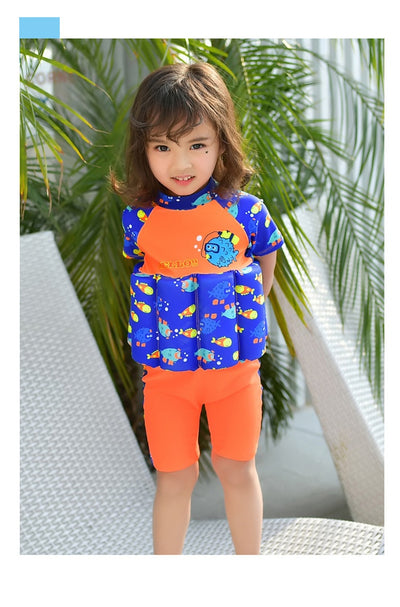 Traje de Baño Flotador para Bebés y Niñas - Enterizo de Seguridad Acuática - Image 17