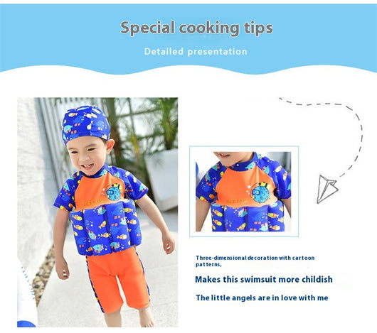 Traje de Baño Flotador para Bebés y Niñas - Enterizo de Seguridad Acuática - Image 21