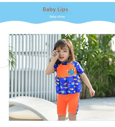 Traje de Baño Flotador para Bebés y Niñas - Enterizo de Seguridad Acuática - Image 24