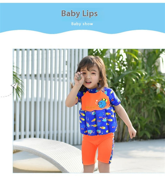 Traje de Baño Flotador para Bebés y Niñas - Enterizo de Seguridad Acuática - Image 24
