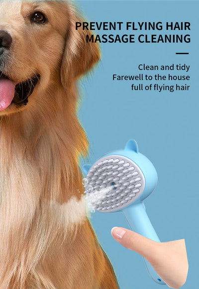 Cepillo de Aseo para Mascotas con Nebulizador y Autolimpieza Recargable - Image 10