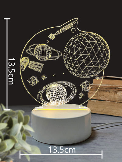 Lámpara LED 3D Nocturna USB - Luz Ambiental para Dormitorio - Image 59