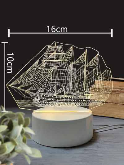 Lámpara LED 3D Nocturna USB - Luz Ambiental para Dormitorio - Image 62