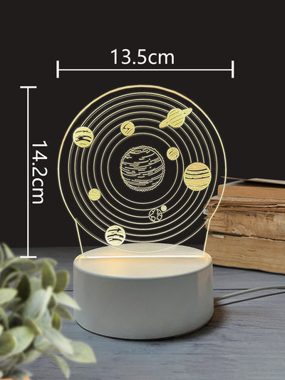 Lámpara LED 3D Nocturna USB - Luz Ambiental para Dormitorio - Image 73