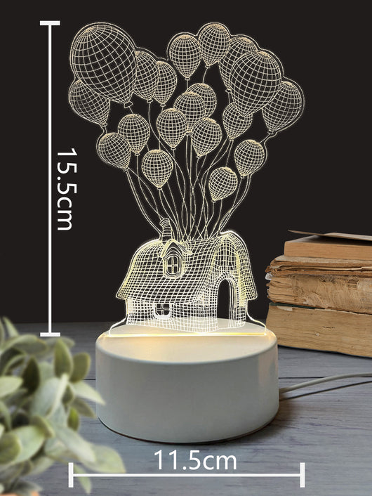 Lámpara LED 3D Nocturna USB - Luz Ambiental para Dormitorio - Image 79