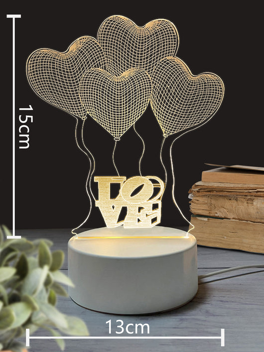 Lámpara LED 3D Nocturna USB - Luz Ambiental para Dormitorio - Image 84