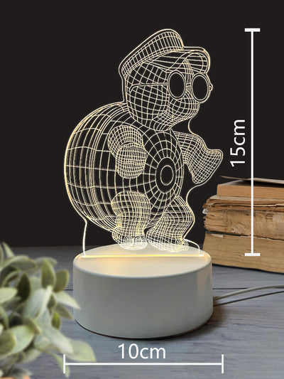 Lámpara LED 3D Nocturna USB - Luz Ambiental para Dormitorio - Image 88