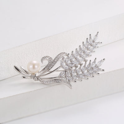 Broche Decorativo Estilo Trigo - Accesorio de Moda Nicho - Image 10