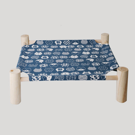 Cama de Madera Maciza para Perros Extraíble y Lavable - Image 17