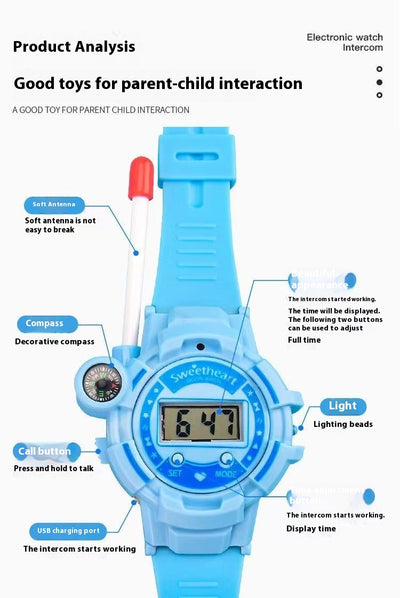 Reloj Walkie-talkie para Niños con Llamadas Inalámbricas de Largo Alcance - Image 40