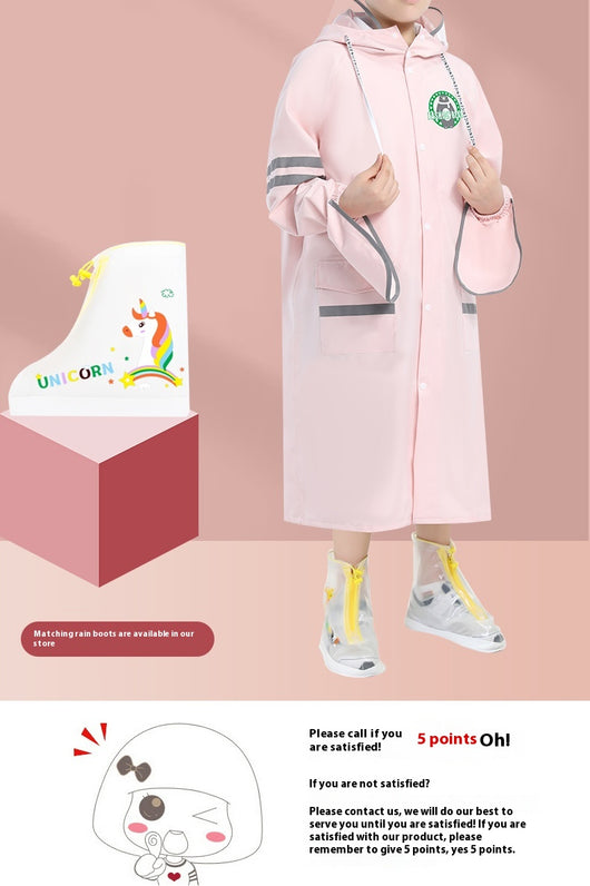 Poncho Impermeable Escolar para Niños y Niñas - Protección Total con Mochila Integrada - Image 29