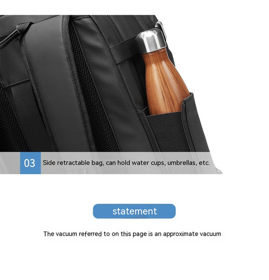 Mochila Ejecutiva Multifunción con Compartimento para Laptop y Compresión de Vacío - Image 32
