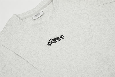 Camiseta Manga Corta Hombre con Costuras Divididas - Image 37