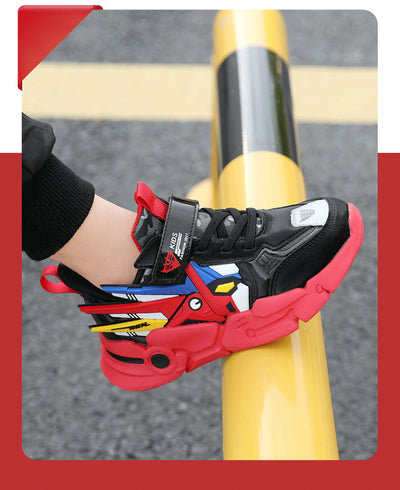 Zapatillas Deportivas Infantiles de Cuero con Velcro - Comodidad y Estilo para Niños - Image 17
