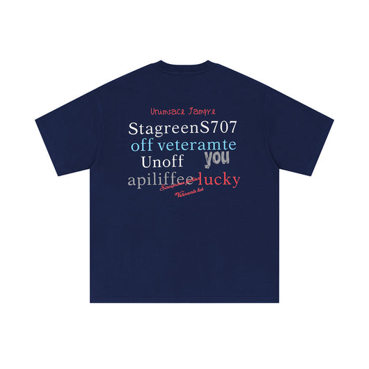 Playera Estampada con Letras para Hombre - Image 23