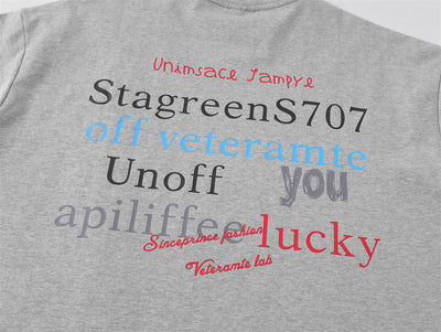 Playera Estampada con Letras para Hombre - Image 24