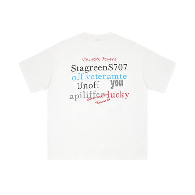 Playera Estampada con Letras para Hombre - Image 29