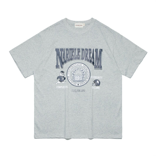 Playera de Manga Corta con Estampado de Letras Cartoon para Hombre - Image 18