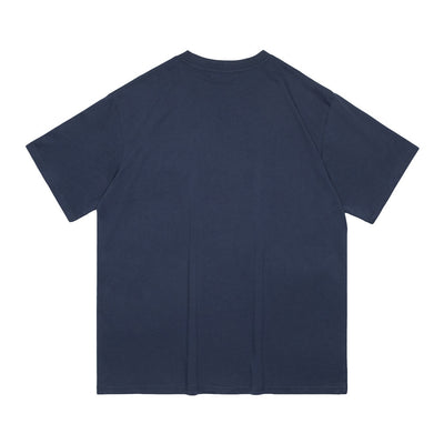 Playera de Manga Corta con Estampado de Letras Cartoon para Hombre - Image 24