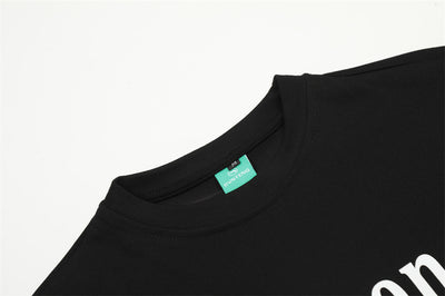 Camiseta Manga Corta Estilo Urbano con Letras en Inglés para Hombre - Image 27