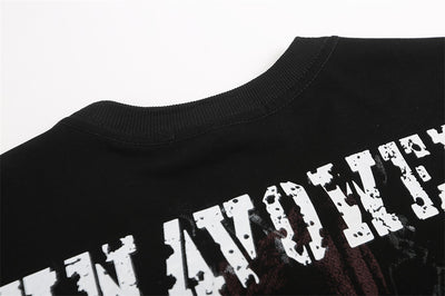 Camiseta Manga Corta con Letras Inglesas para Hombre - Image 27