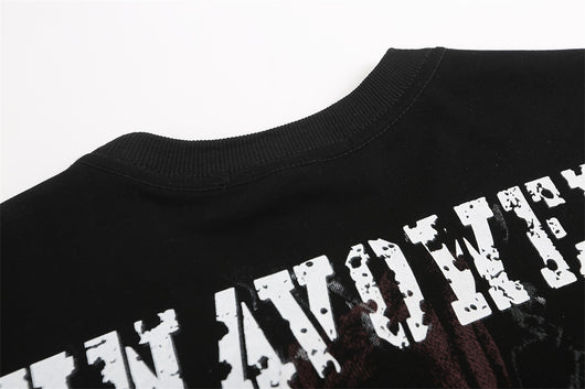 Camiseta Manga Corta con Letras Inglesas para Hombre - Image 27