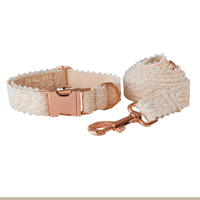 Collar para Mascotas con Moño de Encaje y Hebilla Metálica - Image 22