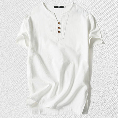 Camiseta Hombre Estilo Asiático Talla Grande Manga Corta - Image 15