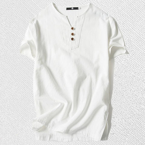 Camiseta Hombre Estilo Asiático Talla Grande Manga Corta - Image 15