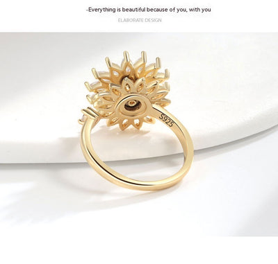 Anillo Giratorio de Plata de Ley S925 para Mujer - Image 9