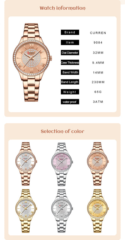 Reloj de Cuarzo Casual para Mujer - Elegancia Diaria - Image 34