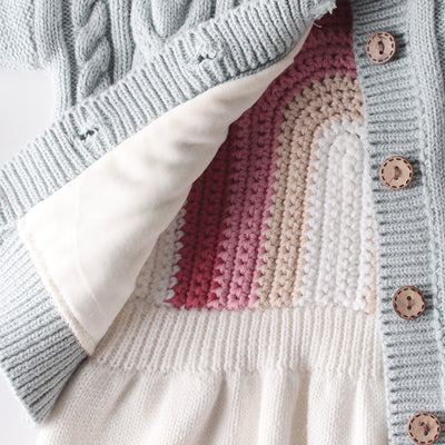 Cardigan Tejido Twist para Niños - Abrigo Versátil Todo Uso - Image 17