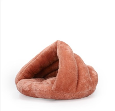 Nido Triangular de Terciopelo Ártico para Perros - Cama Cerrada y Cálida - Image 13